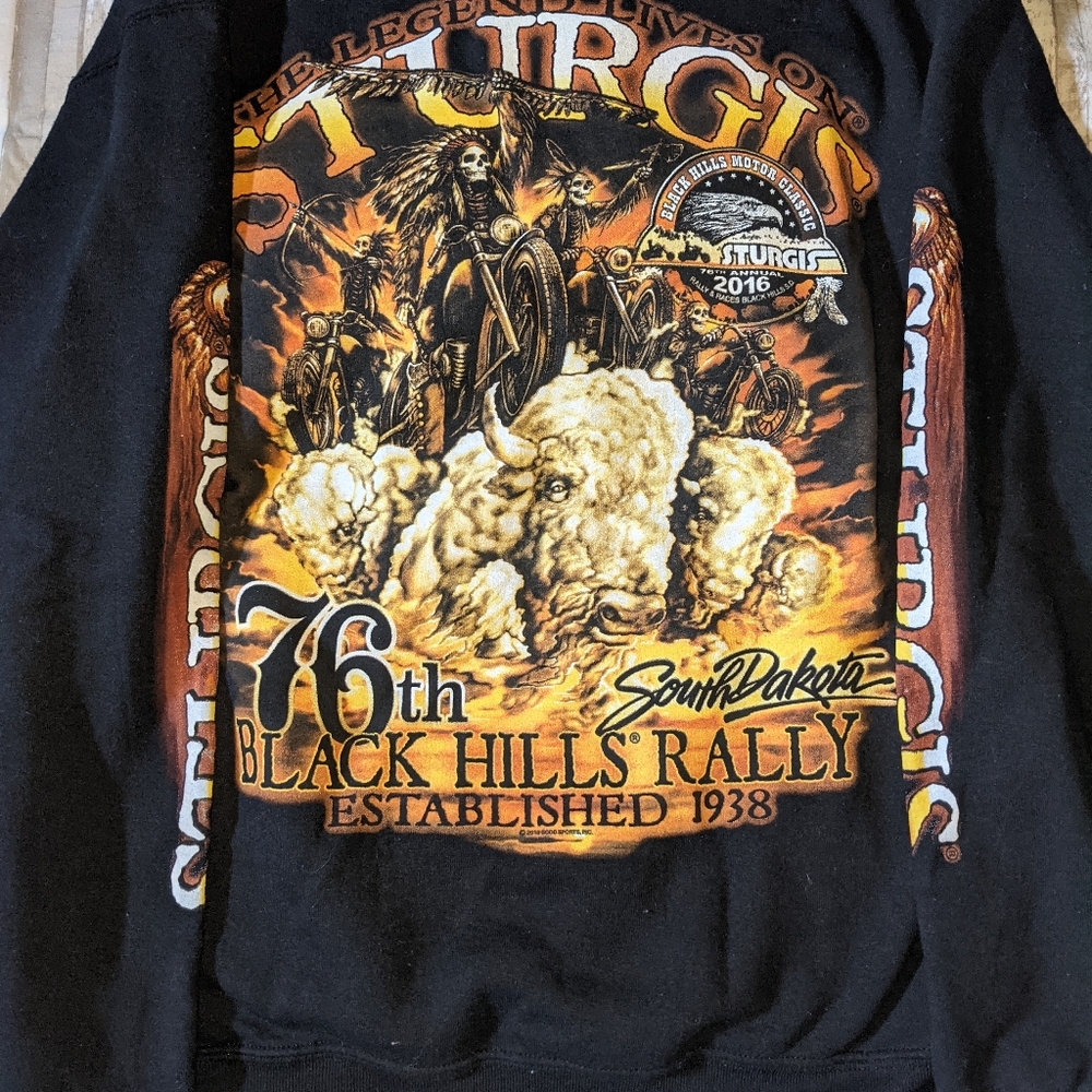 Sturgis jerzees hoodie graphic